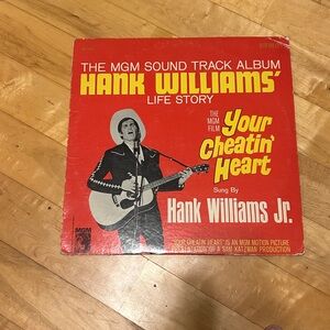 Hank Williams Jr. Soundtrack Album vintage you’re cheating heart Hank